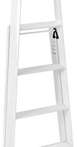 Hasegawa Ladders Lucano Step Ladder, 4, White