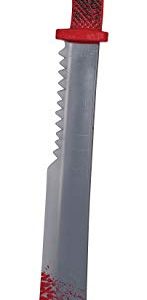 Seasons Bloody Machete Prop, Silver, One Size