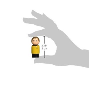 Bif Bang Pow! Star Trek The Original Series Captain James T. Kirk Pin Mate Wooden Figure