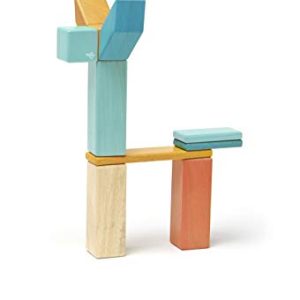 42 Piece Tegu Magnetic Wooden Block Set, Sunset