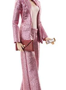 Barbie Collector Doll Styled by Chriselle Lim in Pink Pant Suit with Accessories