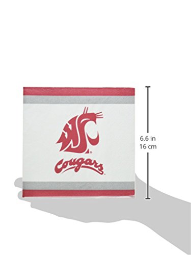 Mayflower Distributing Company 55244 Washington State Lunch Napkin, 6.5-Inch, Multicolor