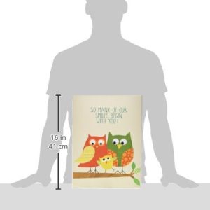 The Kids Room by Stupell Owl Family Smiles Begin with You Rectangle Wall Plaque, 11 x 0.5 x 15, Proudly Made in USA