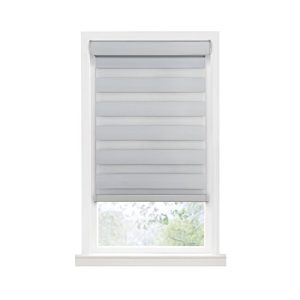 Achim Home Furnishings Cordless Celestial Room Darkening Double Layered Shade, 48" x 72", Oyster