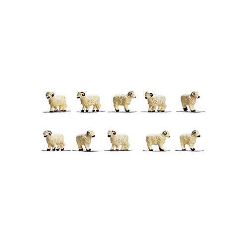 Hornby OO Gauge Herd of Sheep 1:76 Scale Miniature Figures for Model Train Layouts R7122