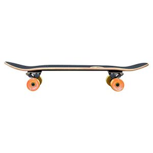 Yocaher New VW Vibe Beach Series Longboard Complete Cruiser and Decks Available for All Shapes (Complete-Oldschool-Blue)