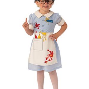Rubies Lunch Lady Girls Child Funny Costume
