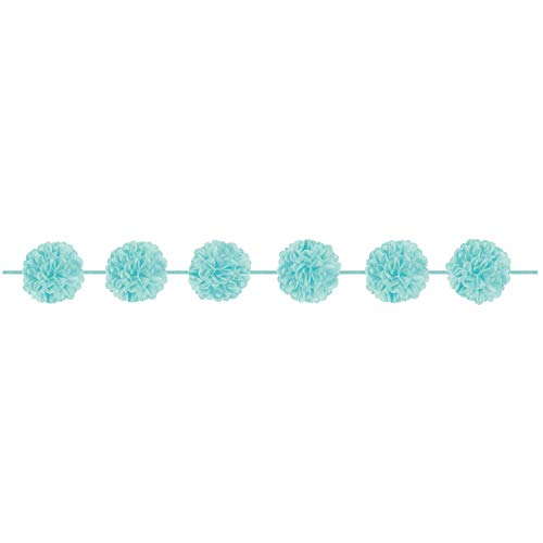 Amscan 225555.12 Garland, Multi Size, Blue