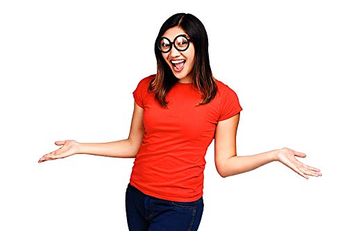 Sun-Staches Costume Sunglasses Incredibles Edna Mode Glasses Party Favors UV400