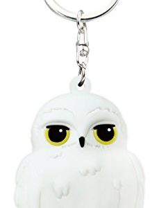 HARRY POTTER Kawaii Hedwig Owl 3D Foam Key Ring Key Accessory