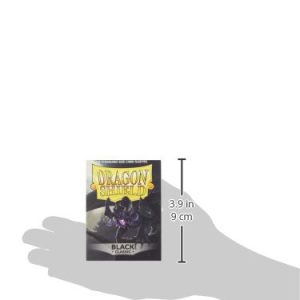 Dragon Shield Protective Card Sleeves (100 Count), Black