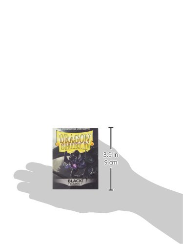 Dragon Shield Protective Card Sleeves (100 Count), Black