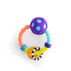 Sassy Infant Gift Set 0+ Months - 5 Piece Set with Different Rattles and Teethers