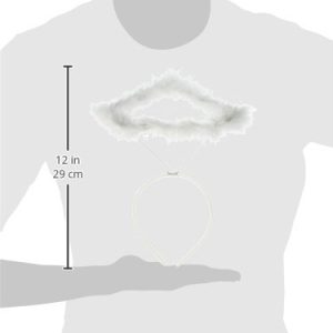 Jacobson Hat Company Deluxe Feather Angel Halo