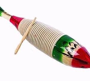 Basic Beat Small (12") Wood Fish-Shaped Guiro
