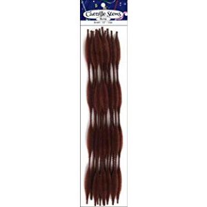 PA Essentials ADB1097-P.19 BumpChenille12 12pcBrown, Brown