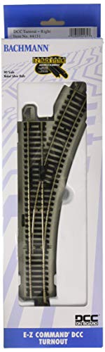 Bachmann Trains E-Z Command Digital Command Control Turnout - Right