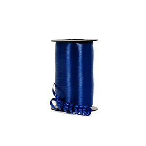 Creative Balloons Mfg Balloon Ribbon, 3/16" W x 500 yd Spools, Navy Blue, 5 Spool Value Pack