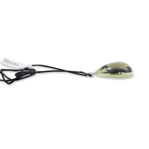 REALBUG Black Scorpion Glow in The Dark Necklace, Small