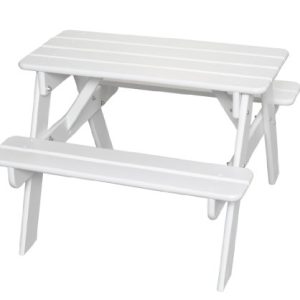 Little Colorado Child's Picnic Table- White