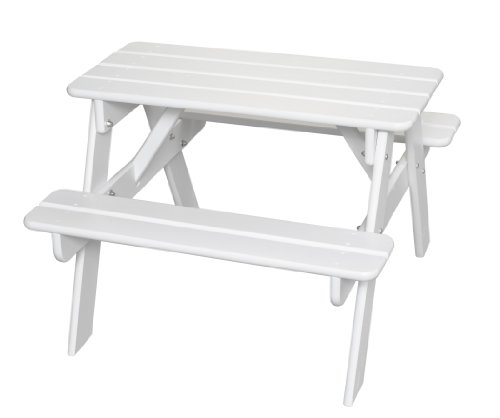Little Colorado Child's Picnic Table- White