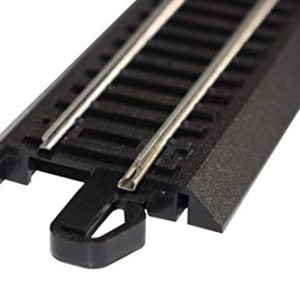 Bachmann Trains - Snap-Fit E-Z TRACK 36” STRAIGHT TRACK - BULK (25 pcs) - STEEL ALLOY Rail With Black Roadbed - HO Scale
