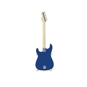 NFL Unisex NFL Mini Collectible Guitar, 10-inch by 3-inch by 1/4-inch
