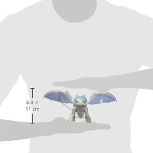 Dreamworks Dragons, Lightfury Deluxe Dragon with Lights & Sounds, for Kids Aged 4 & Up