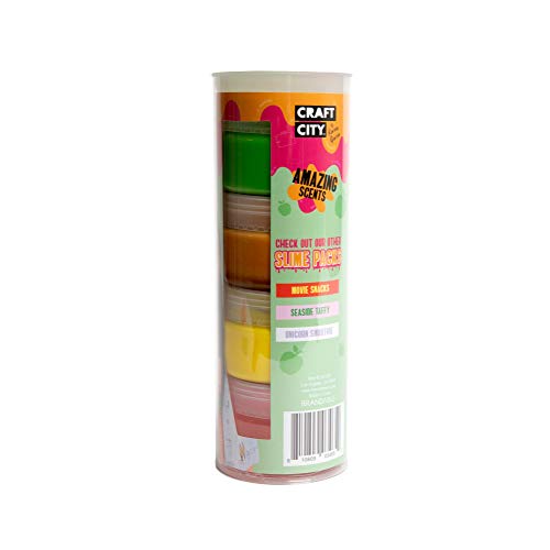 Craft City Karina Garcia Slime Kit | 4 Pack | Pre Made Slime | Ages 8+ (School Lunch)