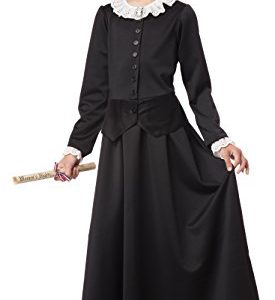 California Costumes Susan B. Anthony/Harriet Tubman Girl Costume, One Color, Large