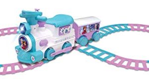 Disney 2-in-1 Battery-Powered Frozen Train with Caboose & Tracks