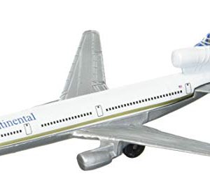 Hot Wings Continental Airlines Md DC-10 Jet with Connectible Runway