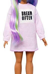 Barbie Fashionistas Doll with Long Rainbow Hair