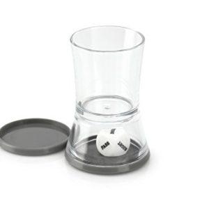 Barbuzzo Loaded Dice - The Ultimate Home Party Drinking Game - Fill the Shot, Slam it Down, & Do Whatever the Die Tells you to Do - Great Gift For Home Entertaining, Parties, Tailgates & Get Togethers