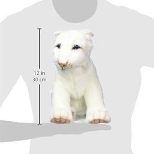 HANSA Lion Cub Plush, White