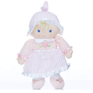KIDS PREFERRED Stuffed Plush Baby Doll Sophia, 11 Inches