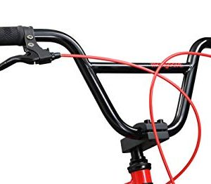 Mongoose Legion Sidewalk Freestyle BMX Bike for Kids, Children and Beginner-Level Riders, Featuring Hi-Ten Steel Frame, Micro Drive 25x9T or 36x16T BMX Gearing, and 16-18-20-Inch Wheels