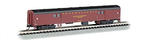Bachmann Industries Smooth Side Prr N-Scale Baggage Car, 72'