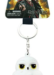 HARRY POTTER Kawaii Hedwig Owl 3D Foam Key Ring Key Accessory