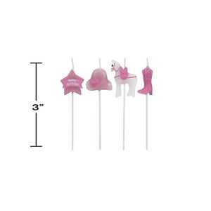 Creative Converting 101155 Picks Candle, 3", Multicolored