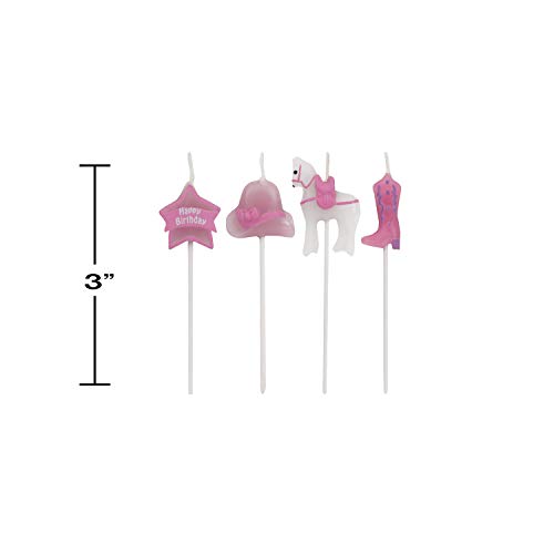 Creative Converting 101155 Picks Candle, 3", Multicolored