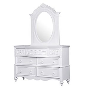 Pulaski Princess Youth Dresser with Mirror