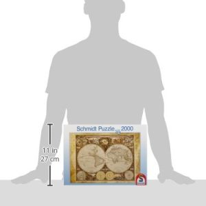 SCHMIDT Historical Map of the World Puzzle (2000-Piece)