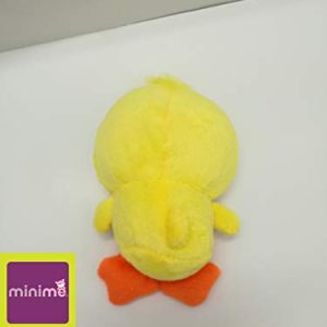 MiniMe M5227 6 Inches Yellow Chicken 3D Plush Dolls, 10 Piece