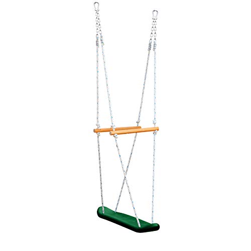Gorilla Playsets 07-0026 Skateboard Swing Standing Swing for Outdoor Swing Set, Green