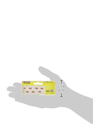 Noch 44252 Cows Brown Z Scale Figures