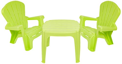 Little Tikes Garden Table and Chairs Set, Green