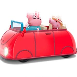 Peppa Pig Lights & Sounds Family Fun Car, Red Car