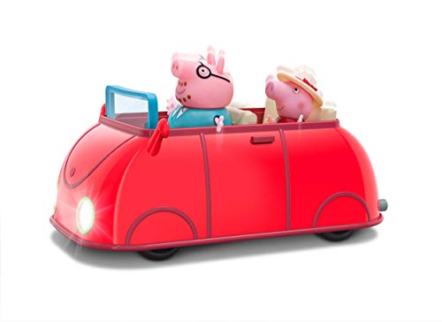 Peppa Pig Lights & Sounds Family Fun Car, Red Car