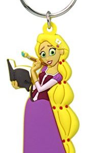 Disney Tangled Princess Rapunzel Figure Soft Touch PVC Key Ring Key Accessory
